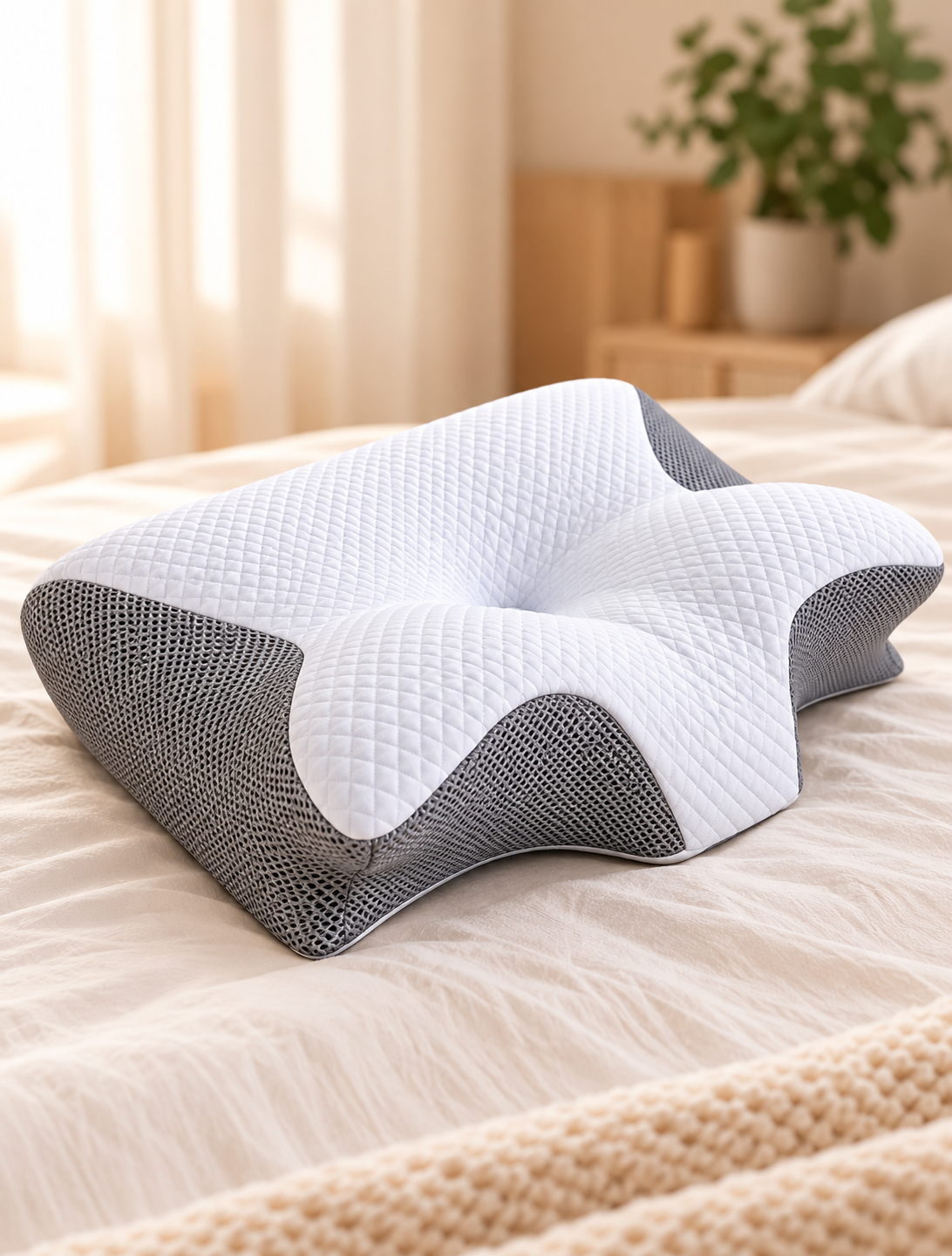 MATERNITYN® Cuscino Cervicale Ergonomico Gravidanza premaman