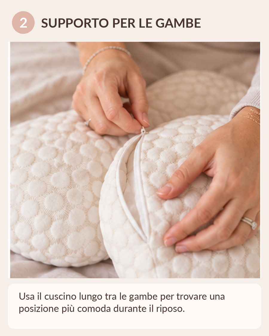 2. Supporto per le gambe